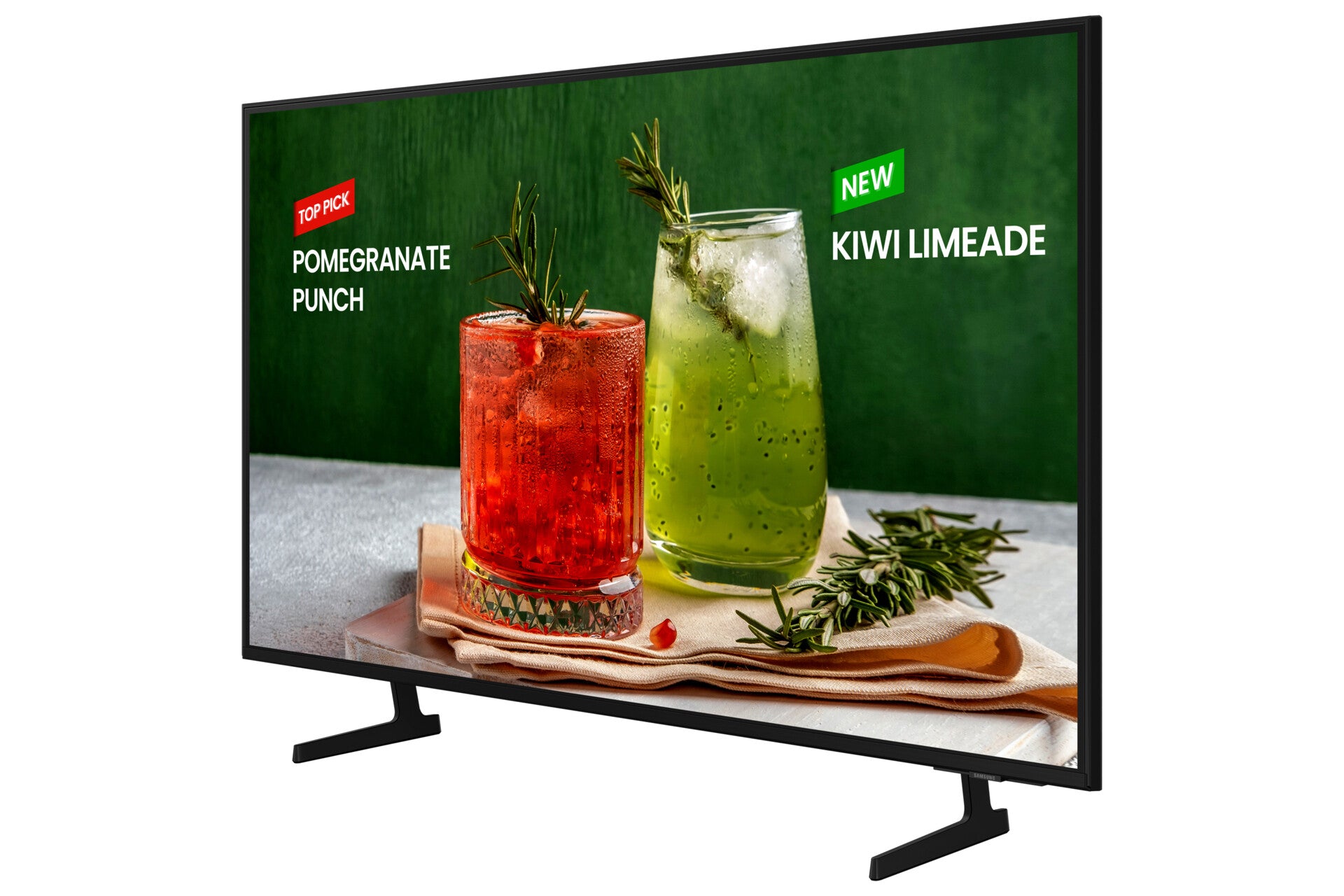 Samsung LH50BEDHVGFXZX pantalla de señalización Pantalla plana de señalización digital 127 cm (50") LED Wifi 4K Ultra HD Negro Tizen 16/7