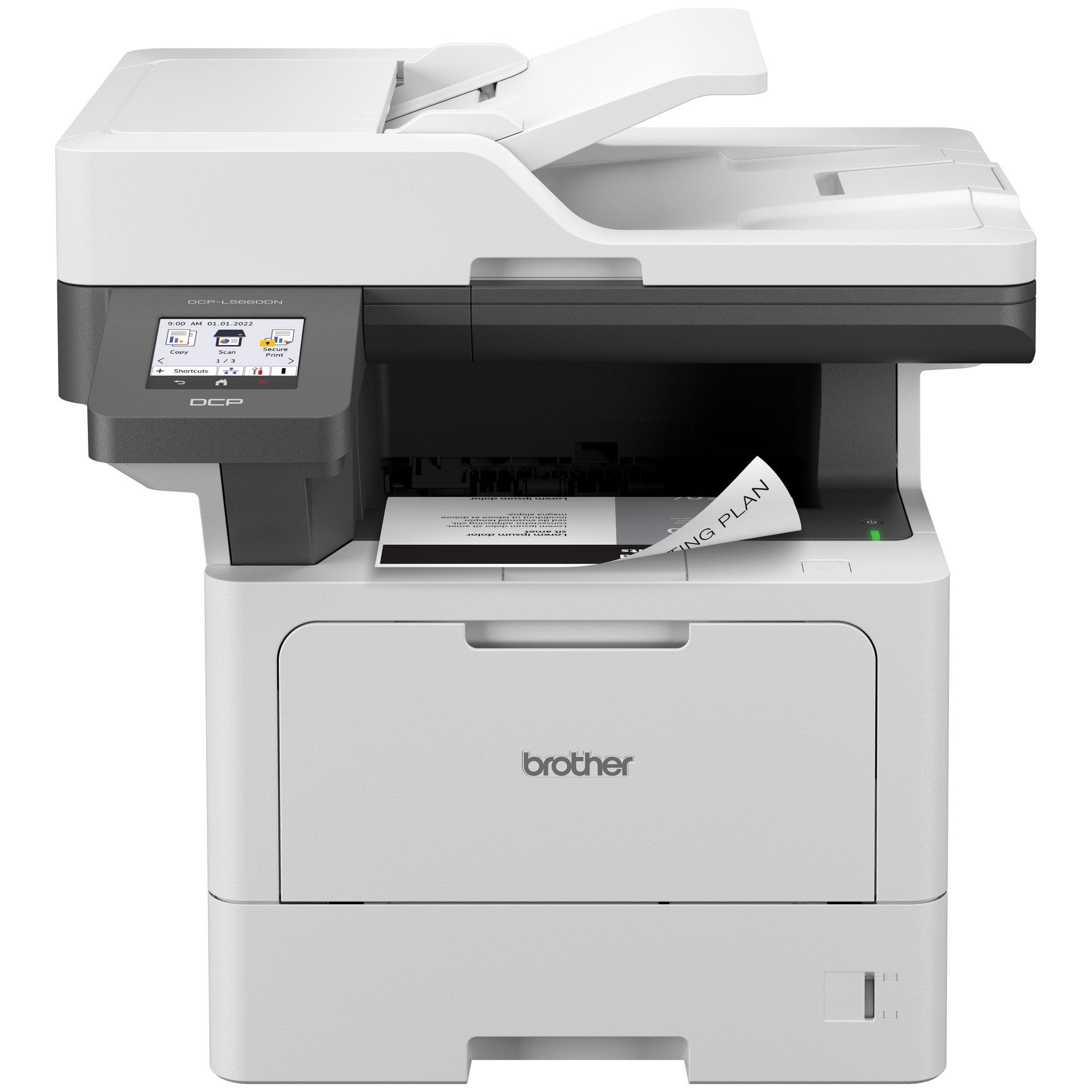 Brother DCPL5660DN Multifunction Electrophotographic Laser Duplex 50 PPM Monthly Cycle 90,000 Pages