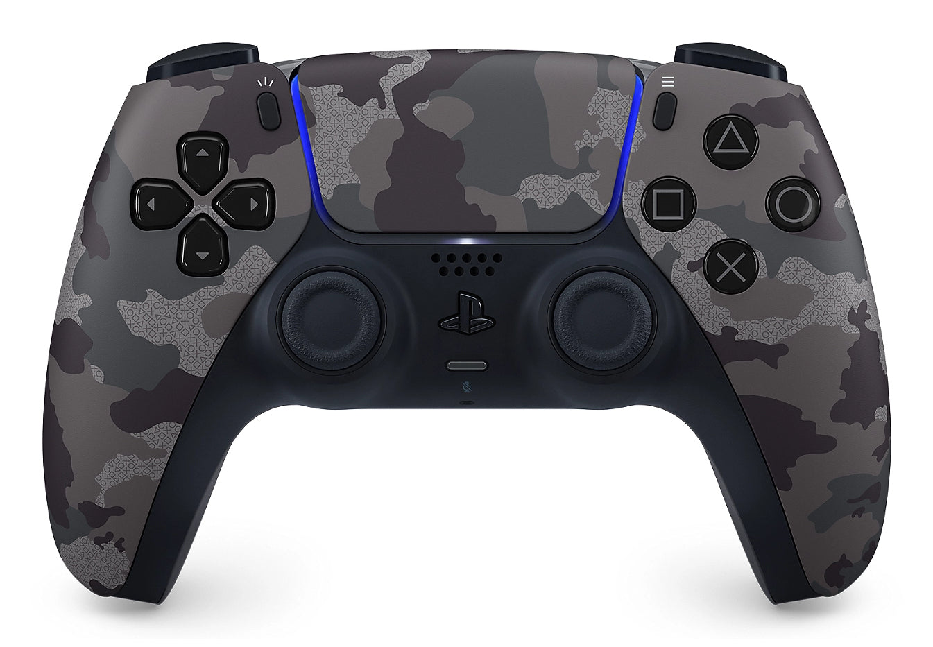 PlayStation 5 DualSense Wireless Controller with Adaptive Triggers and Ergonomic Design Grey Camouflage