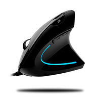 MOUSE VERTICAL ERGONOMICO ADESSO IMOUSE E1 ILUMINADO USB