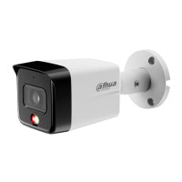 CAMARA IP/ DAHUA/ IPC-HFW1839TC-A-IL BULLET 4K FULL COLOR + ILUMINADOR DUAL INTELIGENTE/ 8 MP/ DUAL LIGHT/ LENTE DE 2.8MM/ 110 GRADOS DE APER/ MIC INTEGRADO/ H.265/ IR30 MTS IP67/ POE/ WDR/ METALICA