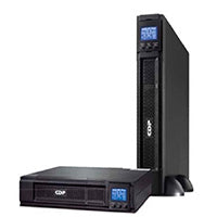 UPS CDP UPO11-1 RT AX Rack/Tower On-Line 1000VA/1000W NEMA 5-15P Input 8 NEMA 5-15R Outputs LCD Display