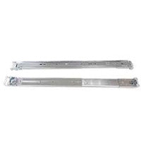 QNAP RAIL-B02 Rail Kit for NAS, Metal, Silver, Mounting depth min 44.3cm max 81.5cm, width 485 mm