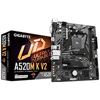 Motherboard Gigabyte UD A520M K V2 2xDDR4 64GB 5100Mhz HDMI D-Sub PCIe 3.0 M.2 S AM4 Ryzen mATX