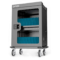 MANHATTAN 32-port USB-C Charging Cabinet with Glass Door