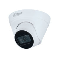 CAMARA IP DAHUA DH-IPC-HDW1230T1P-A-0280B-S6 DOMO 2MP CON LENTE DE 2.8 MM Y ANGULO DE VISION DE 102 GRADOS, MICROFONO INTEGRADO, IR DE 30M, IP67, POE, DWDR