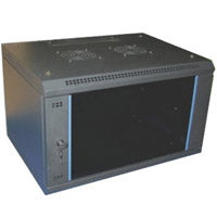 Gabinete Intellinet Mural 19" Rack Cerrado Pared 12U Ensamblado