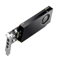 PNY Pro NVIDIA RTX A400 4GB Low Profile Single Fan GDDR6 PCIe 4.0 4xMini DisplayPort Video Card