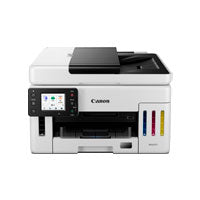MULTIFUNCIONAL CANON GX6110, TINTA CONTINUA, PPM 45 NEGRO/ 25 COLOR, USB, WIFI, ETHERNET (RED), ADF, CAMA PLANA