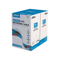 CABLE UTP DAHUA DH-PFM920I-5EUN BOBINA CATEGORIA 5E 100% COBRE, 305 METROS, COLOR BLANCO. IDEAL PARA VIDEO Y REDES, CUMPLE CON CPR ECA Y ES COMPATIBLE CON ALIMENTACION POE PARA UN RENDIMIENTO OPTIMO
