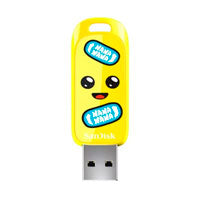 MEMORIA SANDISK 64GB USB 3.2 FORTNITE DRIVE EDICION BANANO SDCZIF-064G-G46