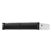 NAS QNAP TDS-H2489FU-4314-128G-US ALL-FLASH/24BAHIAS SSD2,5(16 BAHIASX2.5U.2PCIE NVME+8BAHIASX2.5U.2PCIENVME/SATA)/DUALINTELXEON SILVER4314Y HASTA3.4GHZ/128GB RAM RDIMM ECC DDR4/4X2.5GBE LAN