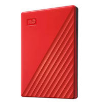 DISCO DURO EXTERNO WD MY PASSPORT 2TB 2.5 PORTATIL USB3.0 ROJO WINDOWS BACKUP ENCRIPTACION WDBYVG0020BRD-WESN