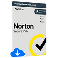 ESD NORTON WIFI VPN PRIVACIDAD SEGURA 5 DISPOSITIVOS 2 AÑOS / ENTREGA ELECTRONICA