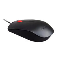 Mouse Lenovo Essential USB 1600dpi Color Negro