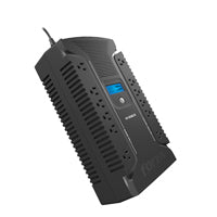UPS Forza Regulator HT-650LCD 650VA/390W 120V 12 NEMA 5-15R Outlets Simulated Sine Wave 50/60Hz Black