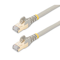 CABLE 4M CAT6A ETHERNET GRIS - CABLE DE RED SNAGLESS BLINDADO 10 GIGABIT RJ45 POE DE 100W