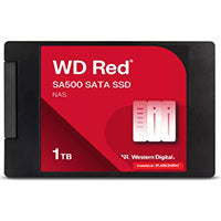 UNIDAD DE ESTADO SOLIDO SSD INTERNO WD RED SA500 1TB 2.5 SATA3 6GB/S LECT.560MBS ESCRIT 530MBS 7MM NAS WDS100T1R0A