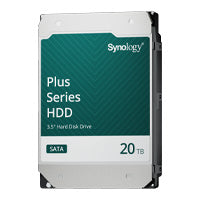 DISCO DURO INTERNO SYNOLOGY HAT3320-20T SERIE PLUS 3.5 20TB SATA 6GB/S 7200 RPM 1GB, COMPATIBILIDAD LIMITADA EN EQUIPOS SYNOLOGY.