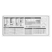 MOUSE PAD XL ACTECK FLOW WORLD MT494H / TELA + GOMA / DISEÑO HERRAMIENTAS / ALTA RESISTENCIA / ANTIDESTIZANTE / BLANCO / AC-941082