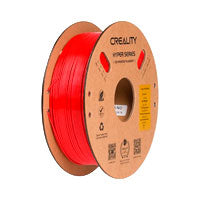 FILAMENTO DE IMPRESION CREALITY HYPER PETG RED1.751KGENVIRONMENTALLY FRIENDLY PAPER WIRE REEL ENVIRONMENTALLY FRIENDLY PAPER BOX