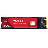UNIDAD DE ESTADO SOLIDO SSD INTERNO WD RED SA500 500GB M.2 2280 SATA3 6GB/S LECT.560MBS ESCRIT.530MBS NAS WDS500G1R0B