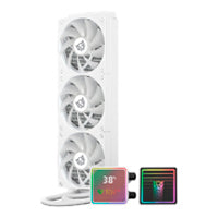 ENFRIAMIENTO LIQUIDO GAMER BALAM RUSH CRYO PRISM 360 ICE / 3 VENTILADORES / 120MM / RODAMIENTO CERAMICO / ARGB / 67.5 CFM / 1800 RPM / BLANCO / BR-944076
