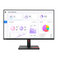 MONITOR LENOVO THINKVISION T32P-30 / 31.5 3840X2160 / 1X HDMI 2.1 TMDS, 1X DP 1.4, 1X USB-C 3.2 GEN1 / INCLUYE CABLE USB-C / 3Y EN CENTRO DE SERVICIO