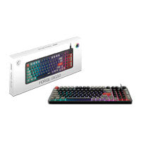 TECLADO ALÁMBRICO MSI FORGE GK110 US / USB 2.0 / RGB