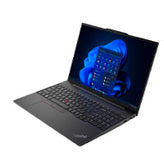 LAPTOP LENOVO THINKPAD E16 GEN 1 / CORE I7 1360P 3.6GHZ / 24GB DDR5 / 1TB SSD / 16 WUXGA 1920X1200 / NEGRO / WIN 11 PRO / 3YR EN SITIO