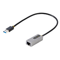 ADAPTADOR USB A ETHERNET, USB 3.0 A ETHERNET GIGABIT PARA LAPTOP, ADAPTADOR USB A RJ45, ADAPTADOR NIC, ADAPTADOR DE RED USB - STARTECH.COM MOD. USB31000S2