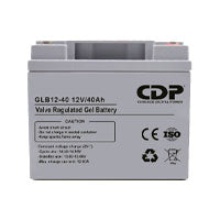 CDP Bateria de Gel Plomo acido seca sellada 12Vdc-40Ah paraUPO33-30/40HFAX