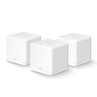 ROUTER | MERCUSYS | HALO H30G(3-PACK) | RED MESH | DOBLE BANDA | MODO ROUTER Y AP PROPORCIONA CONEXIONES RÁPIDAS, ESTABLES DE HASTA 100 DISPOSITIV