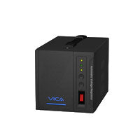 REGULADOR AUTOMATICO DE VOLTAJE VICA PROTECT 4K 4000VA / 2000W, 2 TOMAS NEMA 5-20P REGULADAS Y CON SUPRESOR DE PICOS, 3 AÑOS DE GARANTIA