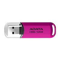 MEMORIA ADATA 64GB USB 2.0 C906 ROSA (AC906-64G-RPP)