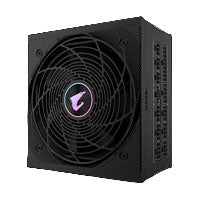 FUENTE DE PODER GIGABYTE GP-AE1000PM PG5 / ATX 3.1 / 1000W / 80+ PLATINUM / FULL MODULAR