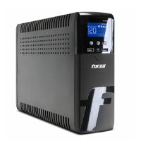 UPS INTERACTIVO FORZA XG-1501LCD ONDA SINUSOIDAL PURA CON APFC, 1500VA/900W, ENCHUFE NEMA 5-15P, 10 SALIDAS NEMA 5-15R (5 RESPALDO DE BATERIA Y SOBRETENSION), AVR, TORRE, 120V