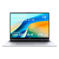 HUAWEI MATEBOOK D 16 / INTEL CORE I5 12450H, 16GB,1TB /1 HDMI / DISPLAY 16 1920 × 1200,/ WINDOWS 11 HOME