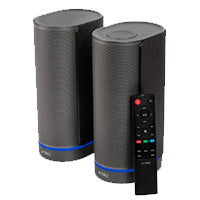 BOCINAS ACTECK DYNAMIC EXACT X BS660 / INALAMBRICA / BLUETOOTH AUX USB / 2 CANALES 50 W RMS / 45HZ- 20KHZ / ILUMINACION LED / NEGRO / AC-939812