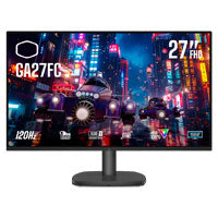 MONITOR GAMER COOLER MASTER 27 PULGADAS/PLANO/SRGB/120 HZ/1 MS/FHD 1920X1080/1 HDMI 1.4/1 VGA/LUZ AZUL BAJA