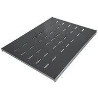 Charola Gabinete Intellinet Fija 19" 1U 600mm Profundidad Alta Resistencia Color Negro