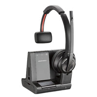DIADEMA HP POLY 7S447AAABA SAVI 8210-M OFFICE/ INALAMBRICA DECT VERSION MICROSOFT TEAMS CONECTA TELEFONO DE ESCRITORIO, CELULAR Y PC ALCANCE DE HASTA 180 METROS
