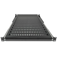 Charola Gabinete Intellinet 19" 1U Deslizable Ajustable 60-80cm Ventilada 35 Kg