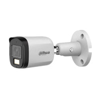 CAMARA HDCVI X PLUS/ DAHUA/ DH-HAC-B2A51N-U-IL-A/ BULLET 5 MP/ LENTE 2.8 MM APERTURA HASTA 106°/ ILUMINACION DUAL INTELIGENTE/ ILUMINACION 30MTS IR + 20MTS LUZ CALIDA/ MICROFONO INCORPORADO/METALIP67