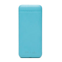 Power Bank PERFECT CHOICE Fast Charging 22.5W with Type C Bolt Blue Cable