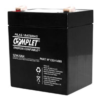 BATERIA PLOMO ACIDO COMPLET CEI-1-009 12VCC 4.5AH