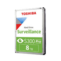 DD INTERNO 8TB TOSHIBA S300 PRO SURVEILLANCE/SATA 6.0 GBITS/3.5/CMR/7200 RPM/VELOCIDAD DE TRANSFERENCIA 281 MBS/CACH 512 MB/