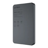 CARGADOR POWERBANK ACTECK ENERGON GO SLIM PRO PM50 / CAPACIDAD DE 5,000 MAH / CARGA INALAMBRICA MAGNETICA / 20 W QI2 / DISEÑO SUPER DELGADO / 3C STANDARD/ ELITE SERIES / NEGRO / AC-945639