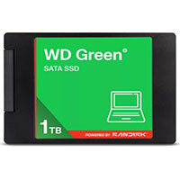 UNIDAD DE ESTADO SOLIDO SSD INTERNO WD GREEN 1TB 2.5 SATA3 6GB/S LECT.545MBS 7MM LAPTOP MINI PC WDS100T5G0A-00CPT0