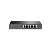 SWITCH INTELIGENTE TP-LINK ADMINISTRABLE 16 PUERTOS RJ45 10/100/1000 MBPS